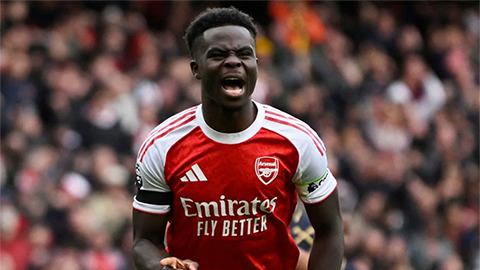 Saka đi vào lịch sử Arsenal  Saka đi vào lịch sử Arsenal